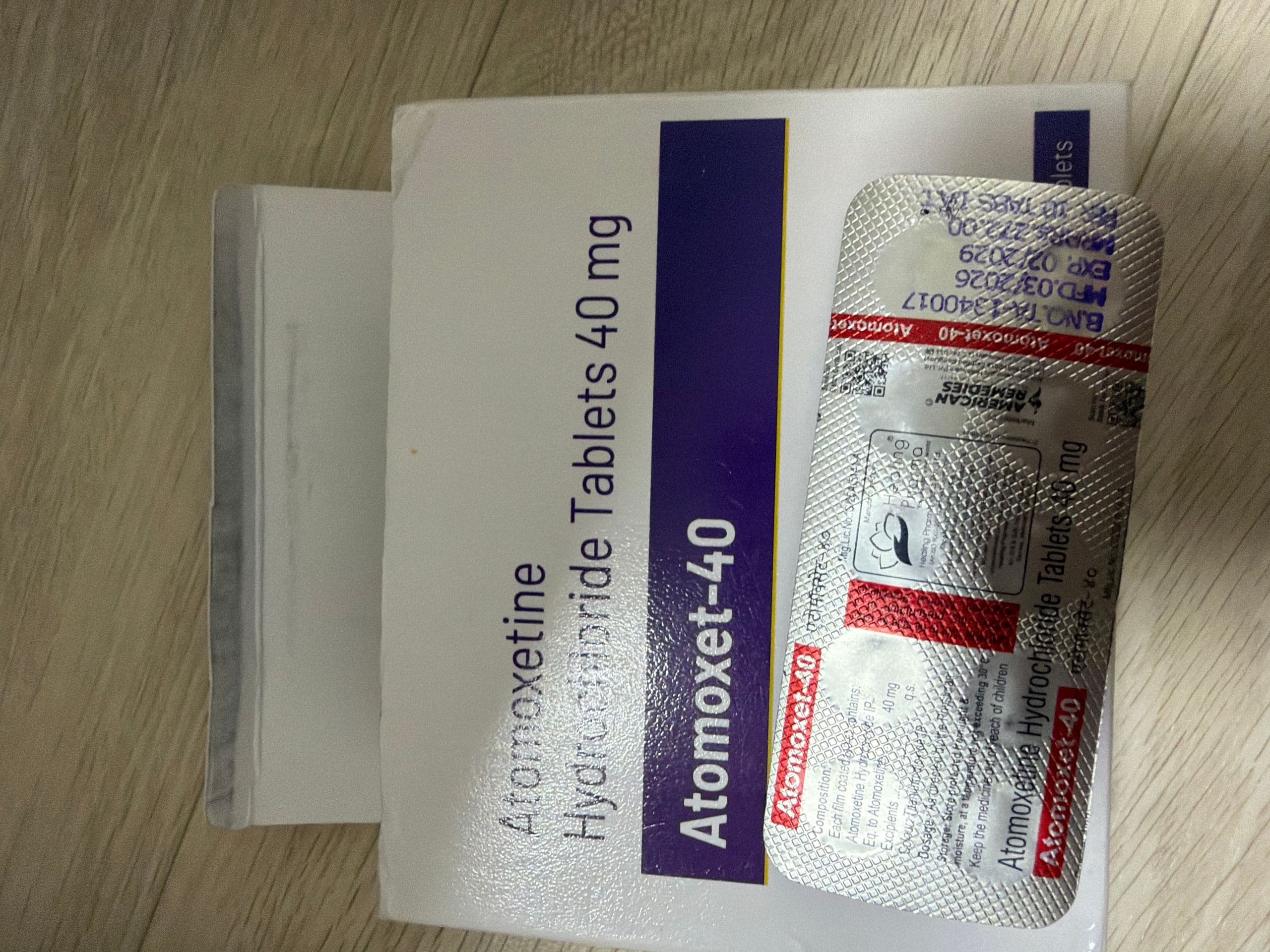 아토목셋 40mg (스트라테라 아토목세틴) 직구 후기