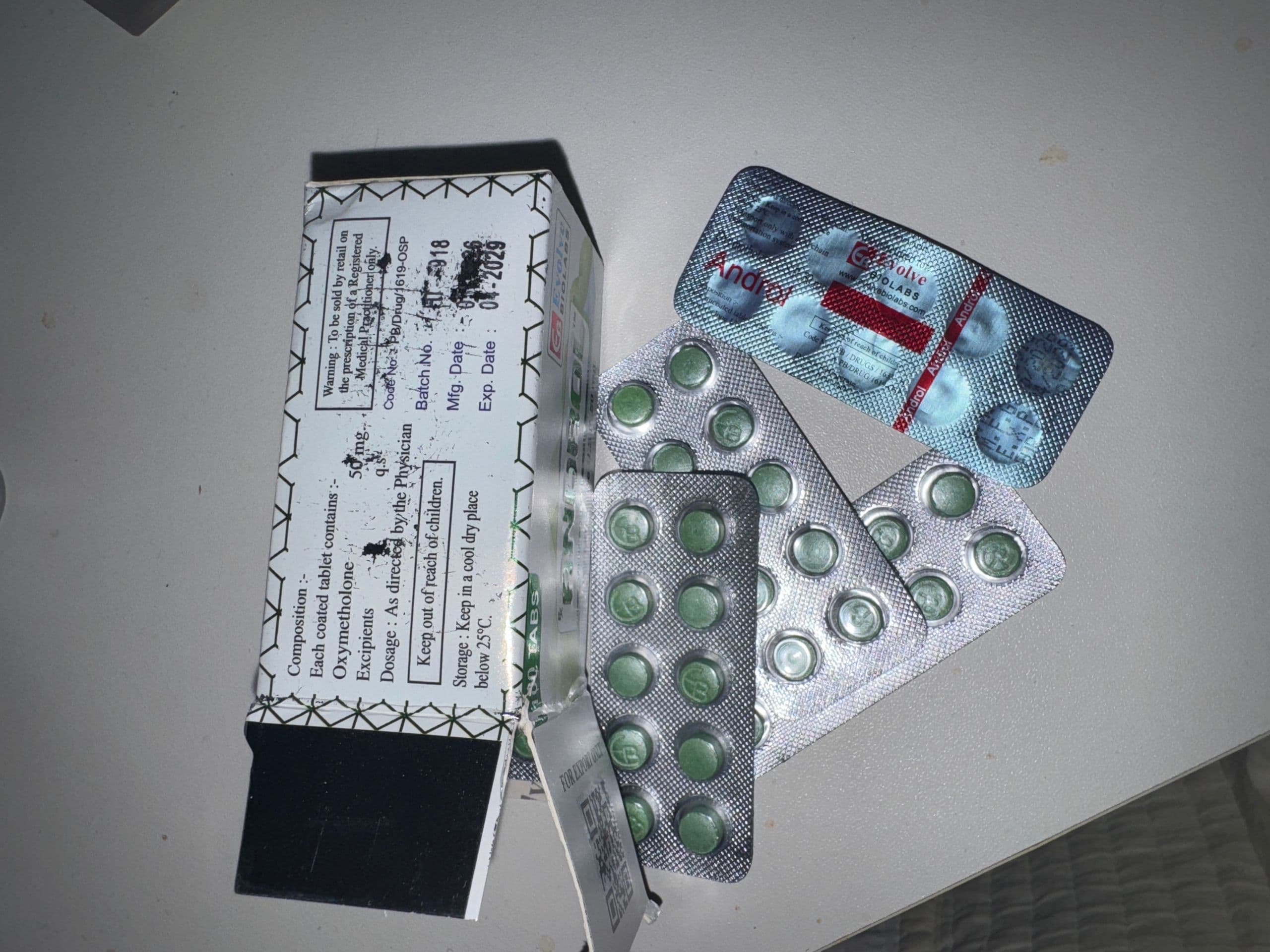 아나드롤 ( 옥시메톨론 50mg ) 직구 후기