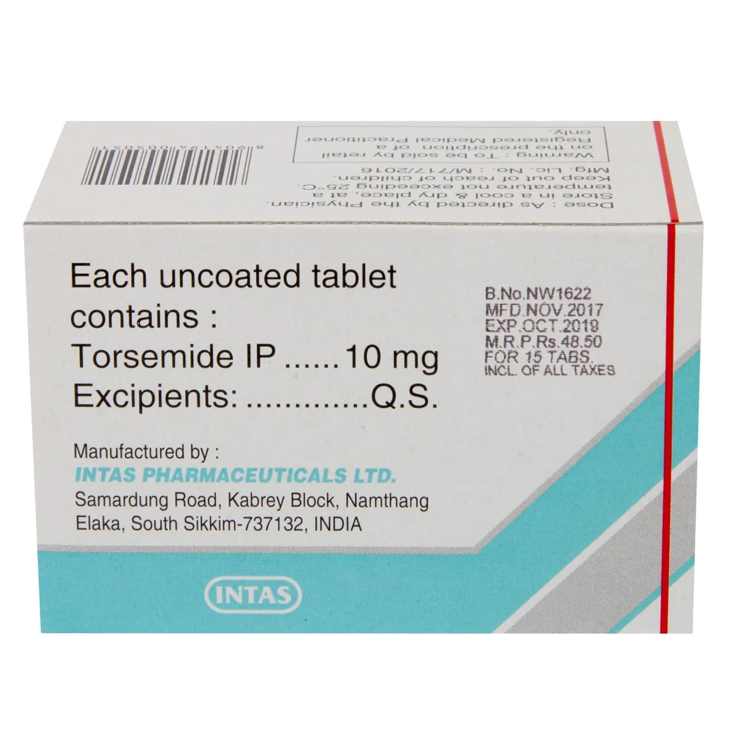 토르 10mg (토르세미드, torsemide)