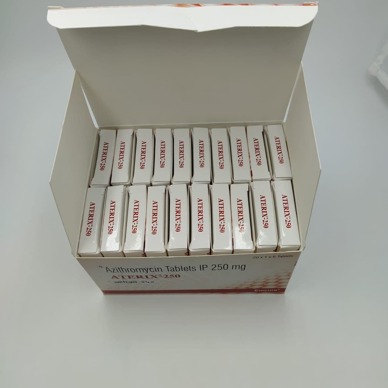 아지트로마이신 ATERIX 250mg