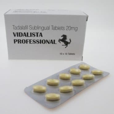 비달리스타 프로페셔널 20mg (혀 아래에 녹여 복용)