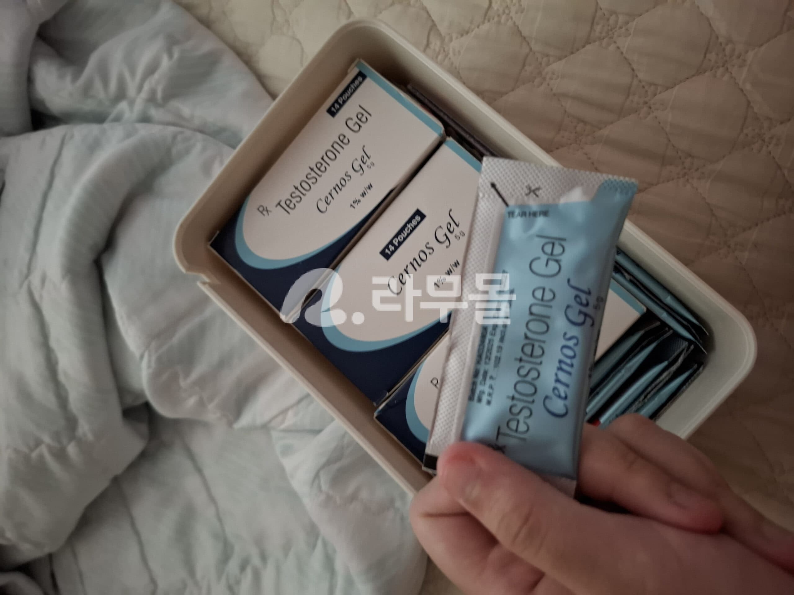 서노스겔 (바르는 남성호르몬 크림) 직구 후기